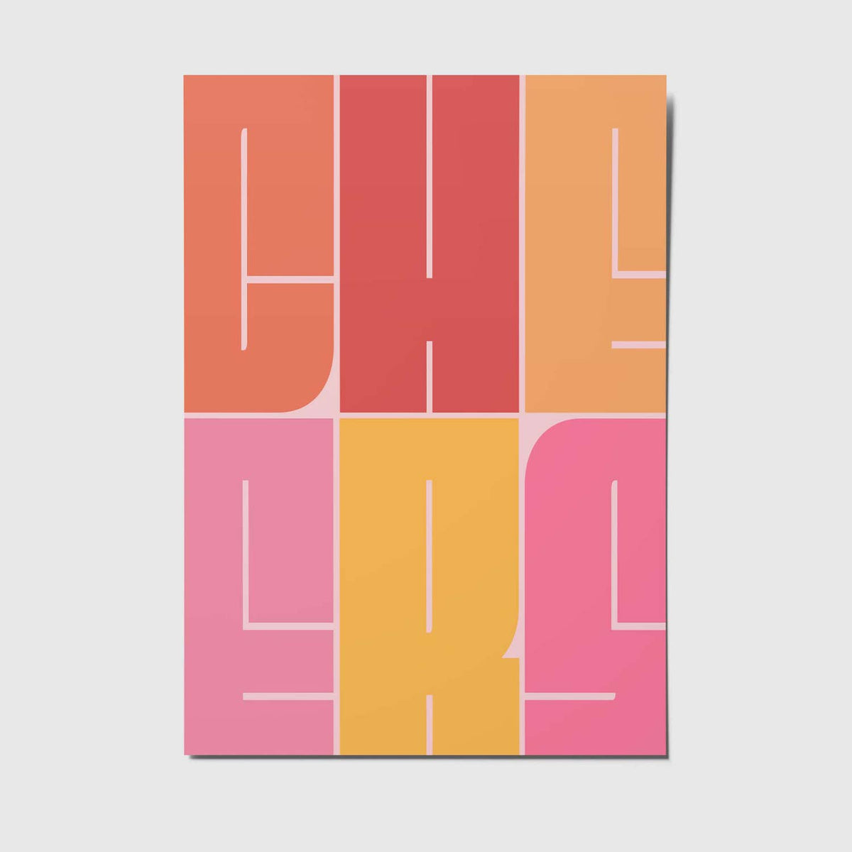 Cheers - A6 Postkort