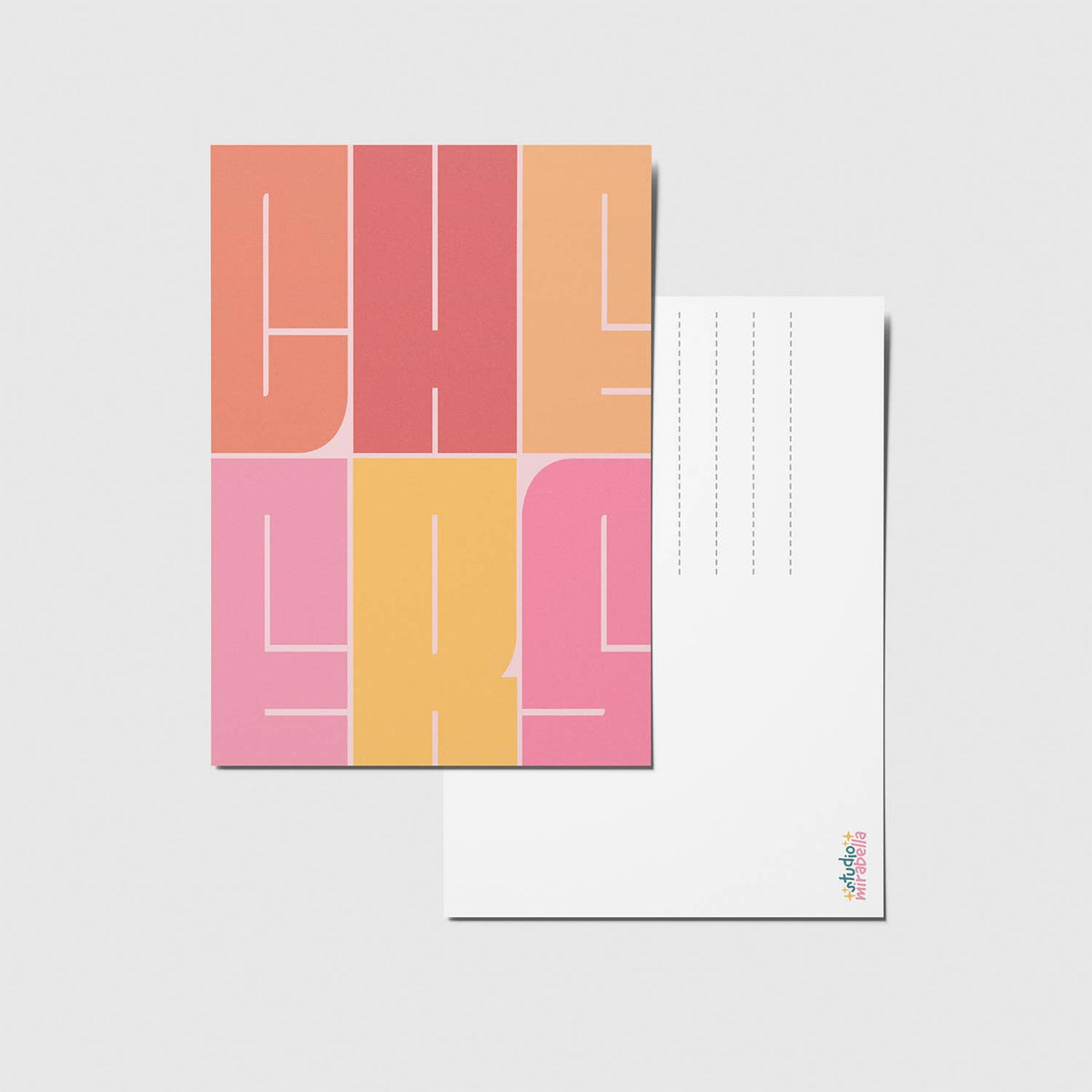 Cheers - A6 Postkort