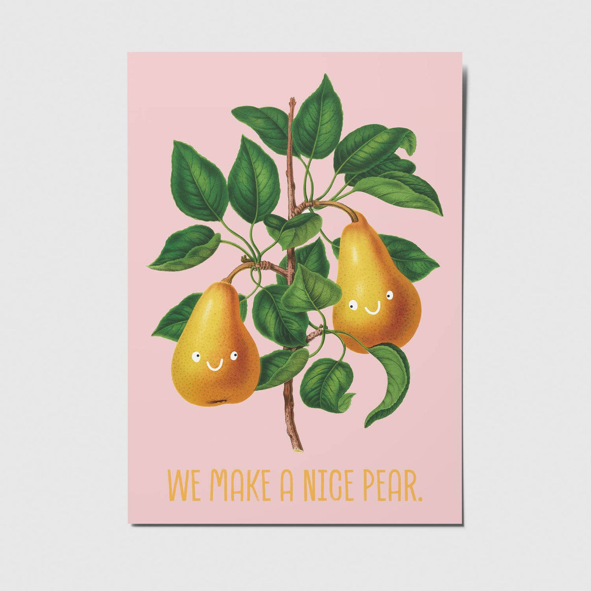 We make a nice pair - A6 postkort
