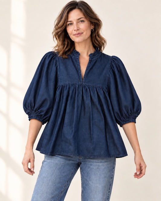 Ada denimbluse