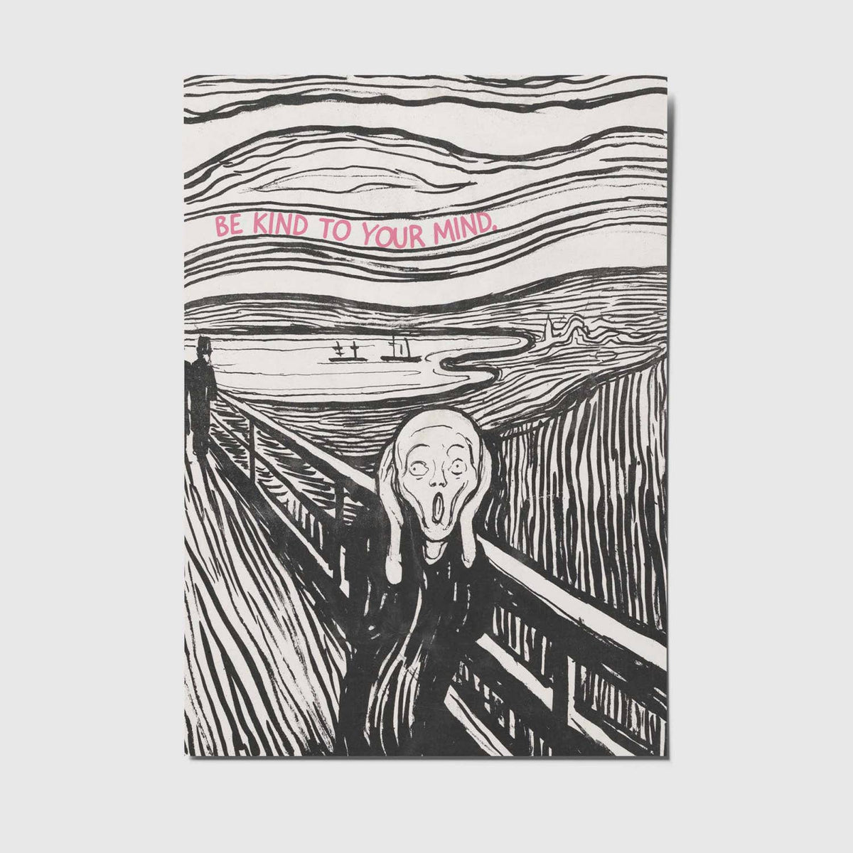Be kind to your mind - A6 Postkort